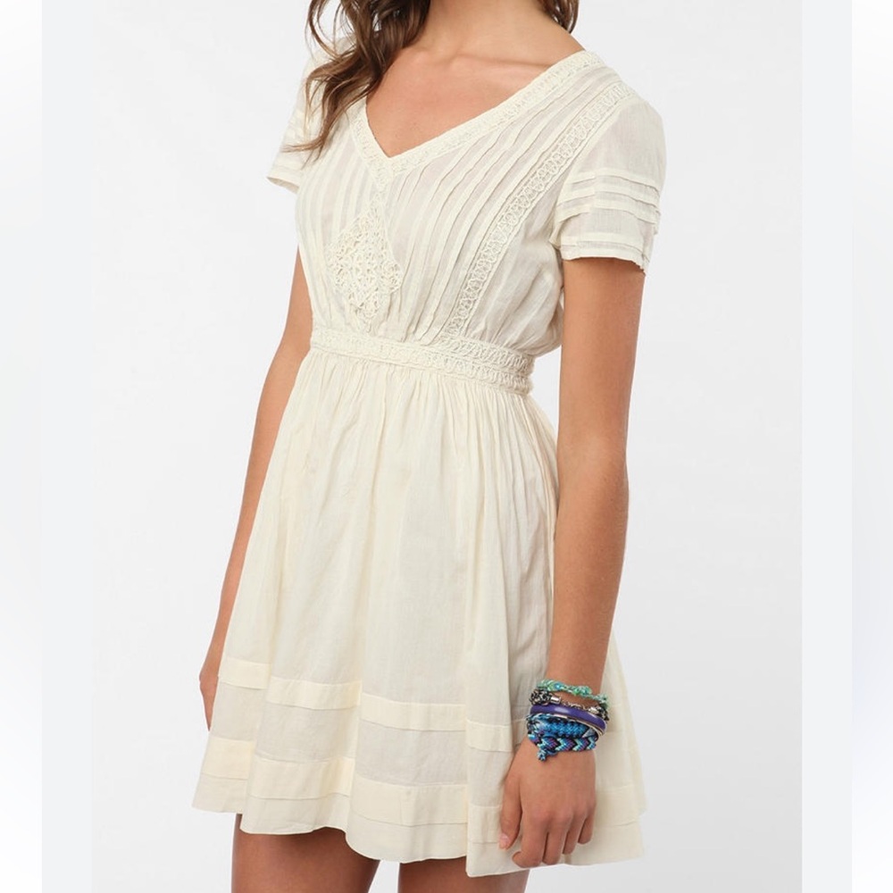 Beautiful bohemian white dress
